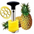 pineapple corer and slicer amazon best Stainless Steel pineapple peeler cutter E