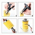 pineapple corer and slicer amazon best Stainless Steel pineapple peeler cutter E 5