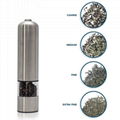 Premium Electric Salt And Pepper Grinder Set Stainless Steel Salt Pepper Grinder 4