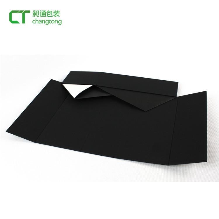 Elegant shape square luxury magnetic paper small folding gift box