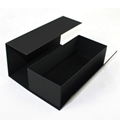 Elegant shape square luxury magnetic paper small folding gift box 2