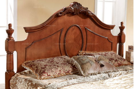 Classical American solid wood bed 3