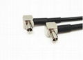 Factory Direct Wholesale SMA Female Bulkhead to SMA Male Right Angle RF Cable As 3