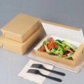 High quality food garde rectangle food packaging box 3
