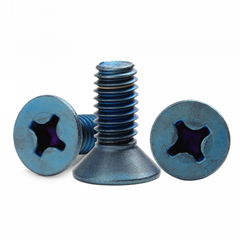 titanium flat head screws