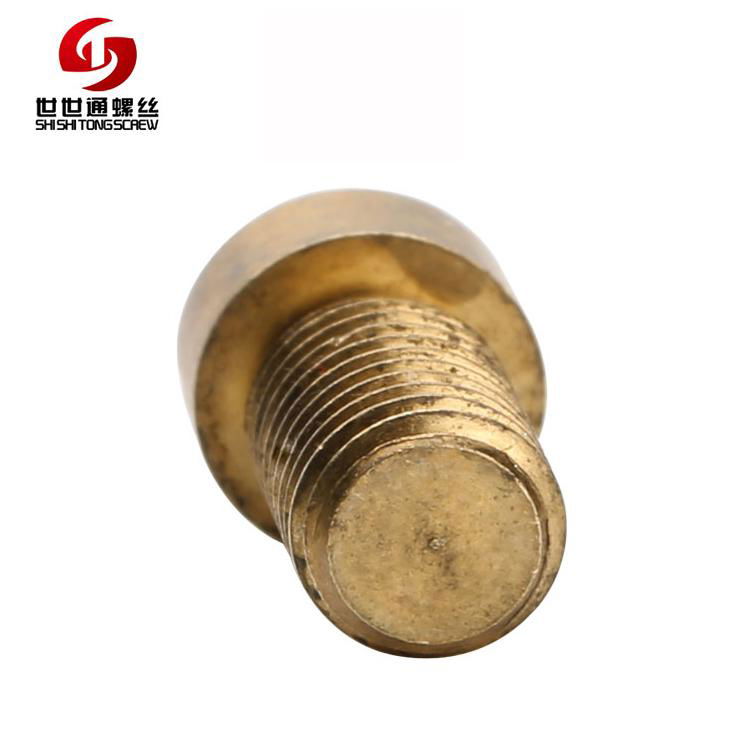 brass slotted fillister head machine screw 5