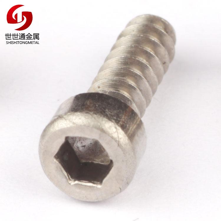 cap head self tapping stainless socket head screws 3