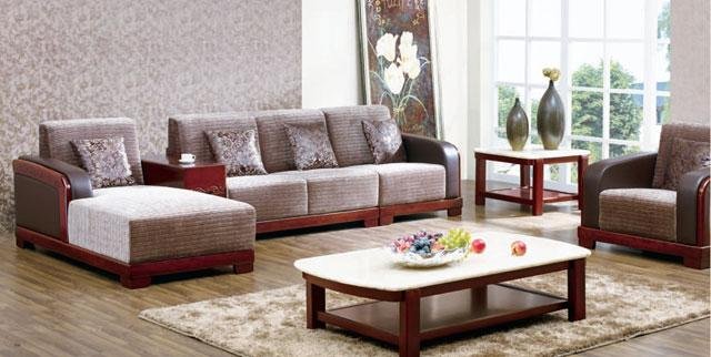 Solid wood sofa winter and summer dual-use wood economy 4