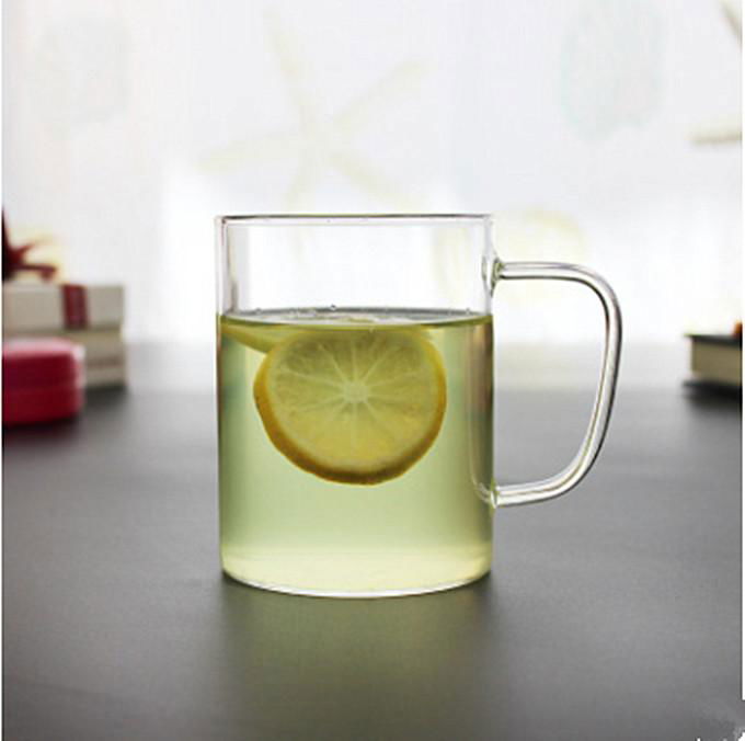 High Quality Fashion high borosilicate glass tea cups with handle 2