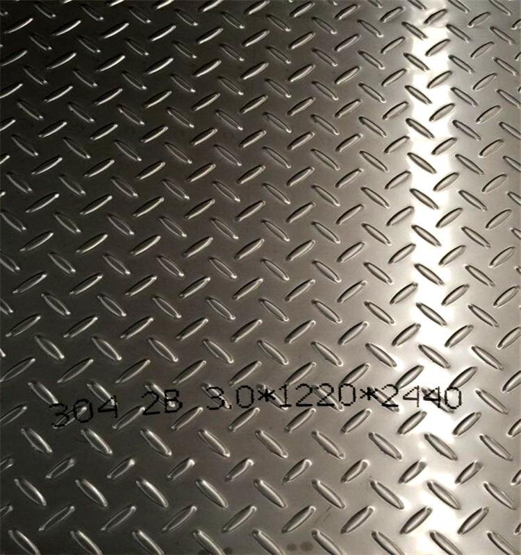 Best 304 Stainless Steel perforated sheets and checkered plates with PVC film 3