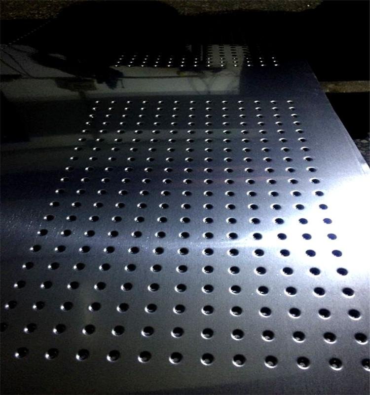 Best 304 Stainless Steel perforated sheets and checkered plates with PVC film 5