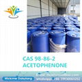 China factory sell Chemicals CAS 98-86-2 ACETOPHENONE 2-ACETOPHENONE 3