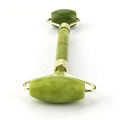 Natural Green Jade Facial Beauty Massager Tool Jade Roller Face Thin Massager 5