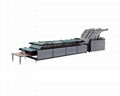 Semi-automatic flute laminating machine