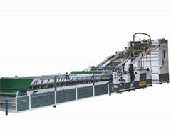 Automatic Back gauge positioning flute laminating machine