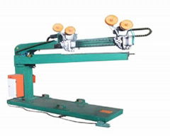 Double servo manual high-speed nailing machine