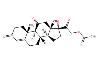 醋酸可的松结构式图片