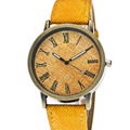 Special Colorful Dial Alloy Unisex Watch with Leather Strap 2