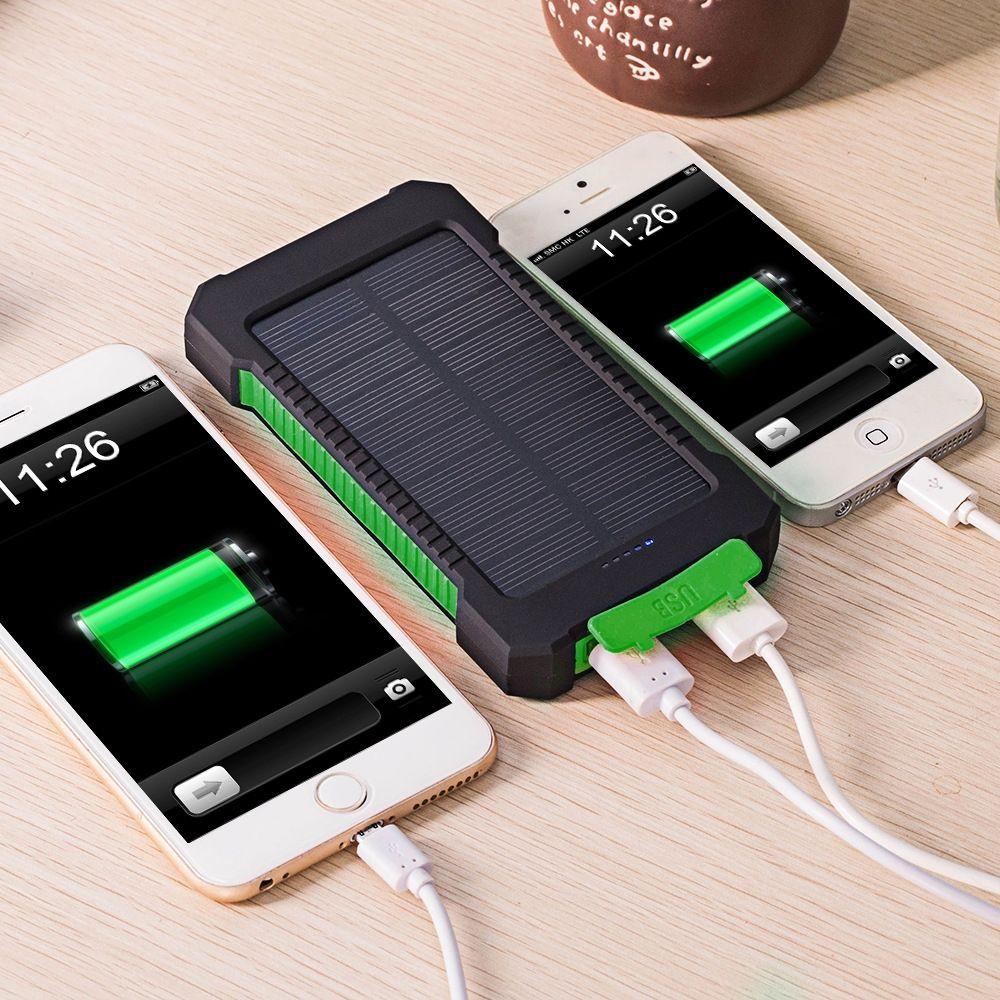 Super thin and large capacity solar energy charging treasure  3