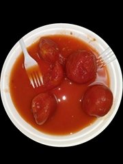 canned whole peeled tomato