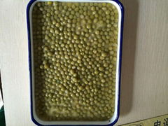 canned green peas