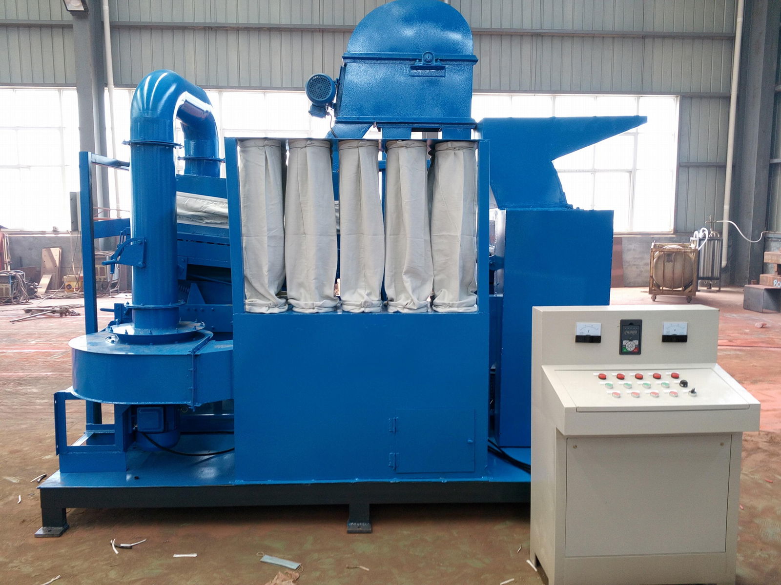 copper wire recycling separating machine  2