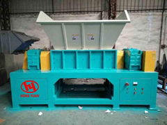 Double shaft shredder machine 