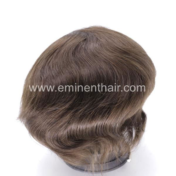 Full Skin Soft Stock Hair Replacement 4