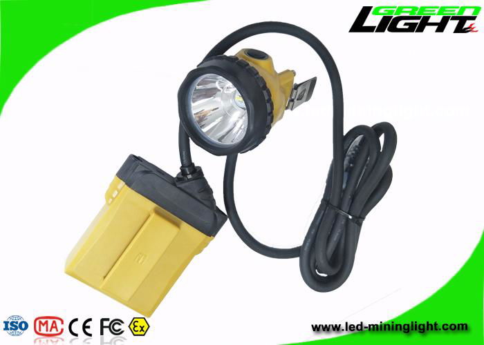 25000lux High Power LED Mining Light 800ma  li-ion battery with charger 3