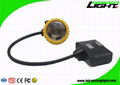 Minining cap lamp semi-corded lamp 15000lux high beam 4