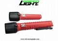 Superior water-proof performance 25000lux rechargeable led flashlight torch   2