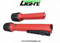 Superior water-proof performance 25000lux rechargeable led flashlight torch  