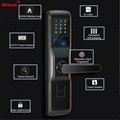 Mrlock high quality electronic Intelligent biometric fingerprint alarm door lock 4