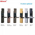 Zinc Alloy Smart high quality biometric electronic fingerprint door lock