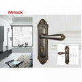 Mrlock Zink Alloy front storm door handle with lock