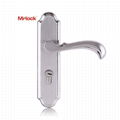 Mrlock popular design backplate stainless steel door lever handle 1