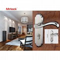Mrlock popular design backplate stainless steel door lever handle