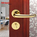 rosette door handle luxury gold door