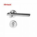 Mrlock stainless steel lock Wholesale interior indoor solid Lever Door handle 