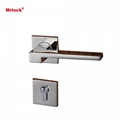 Mrlock solid casting lever type door