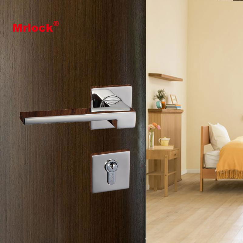 Mrlock solid casting lever type door lock handle 3