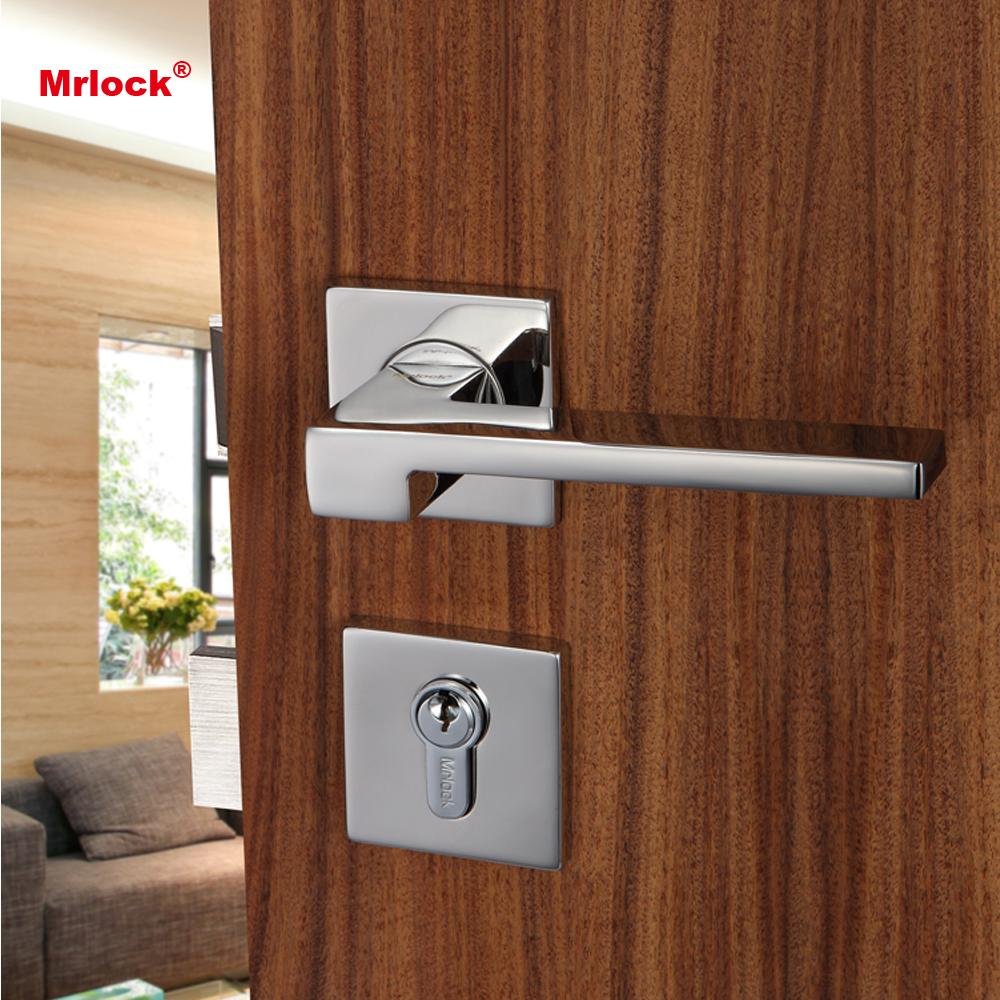 Mrlock solid casting lever type door lock handle 4