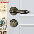 Mrlock interior indoor lock door lever handle lock 1