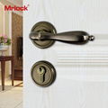 Mrlock interior indoor lock door lever handle lock 4