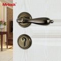 Mrlock interior indoor lock door lever handle lock