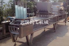 Fully automatic packing machine for filling and sealing film of granules