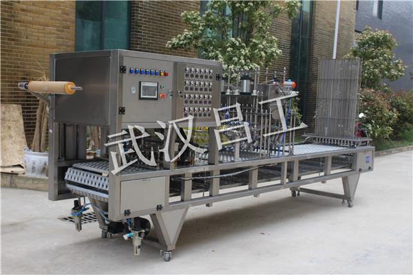 果凍杯果肉果凍全自動灌裝封口機 定製杯裝封口機 2