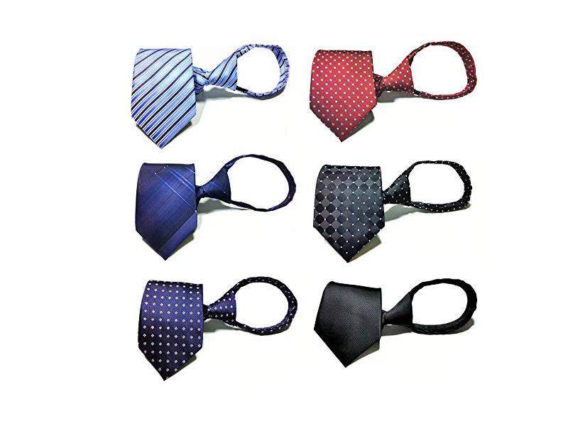 New Design Pre-tied Necktie Zipper Ties