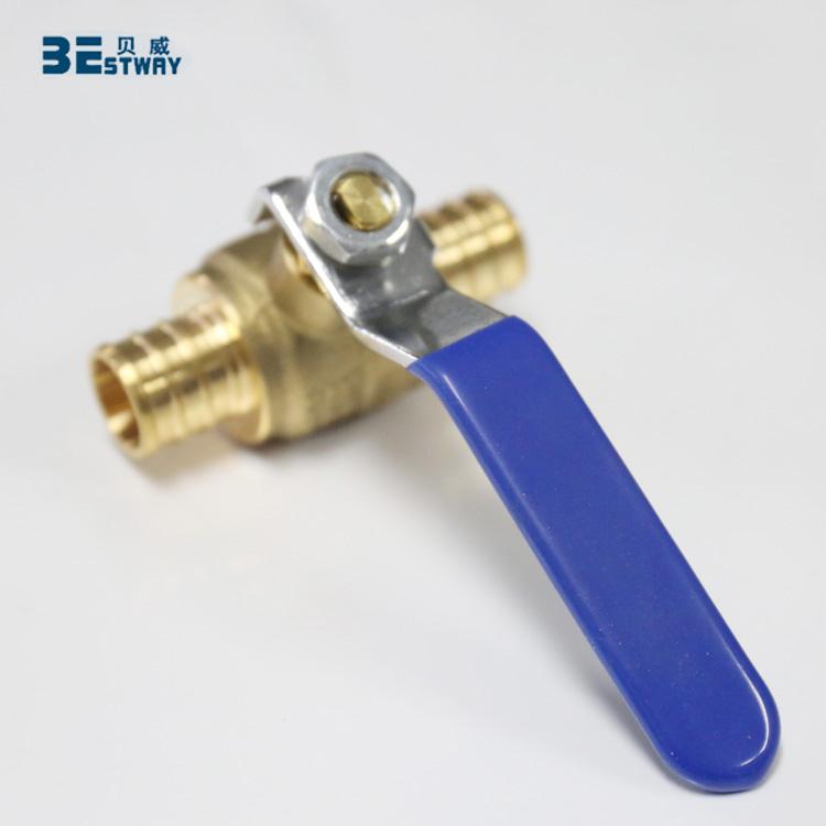 Welcome OEM ODM food grade 1 inch PEX barb ball valve 4