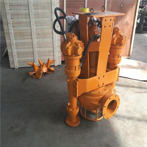 30-ton excavator with agitator hydraulic silt removal pump 5